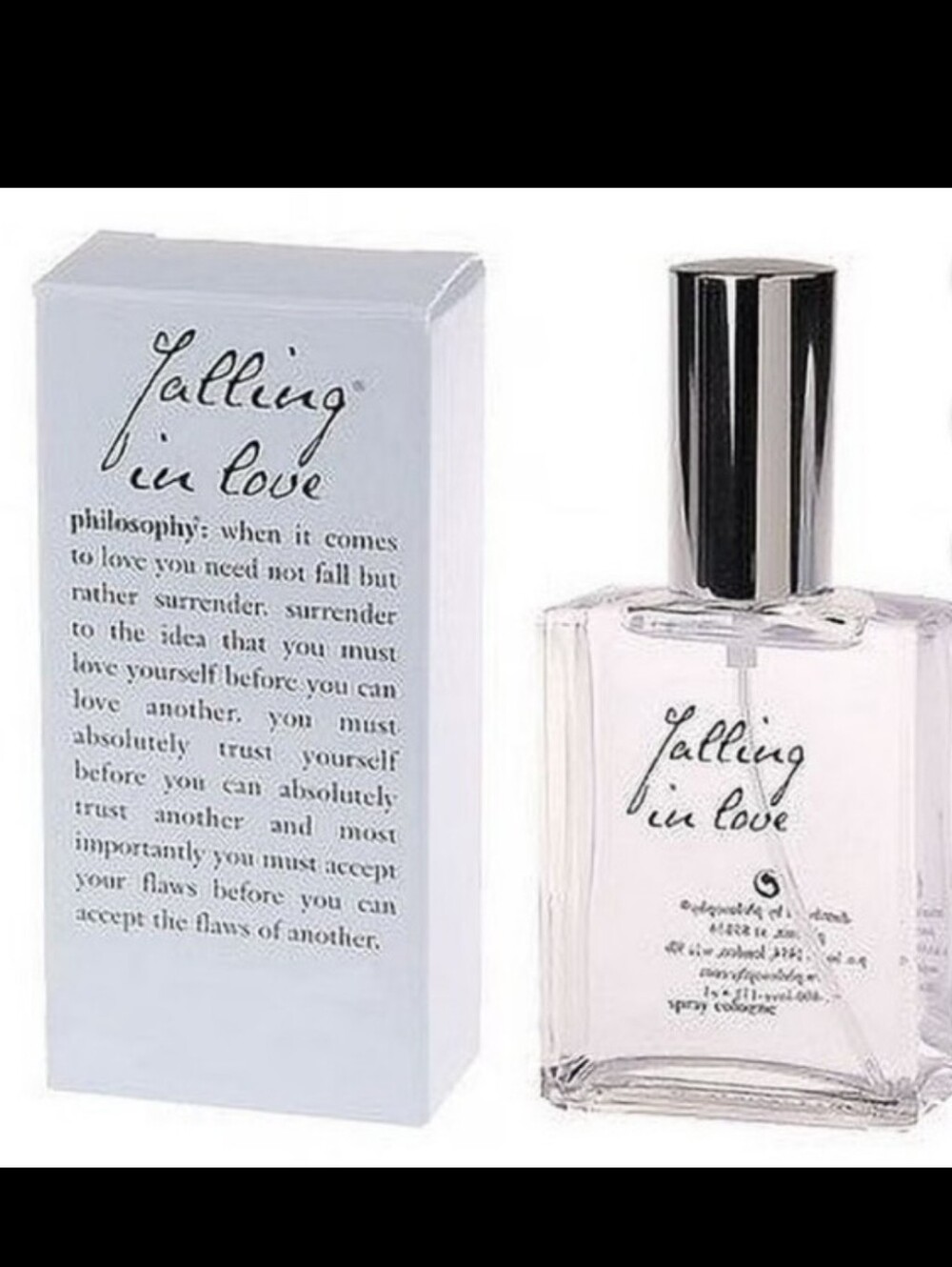 BNIB! Philosophy Falling in Love Gourmand Fruity Floral Fragrance Discontinued